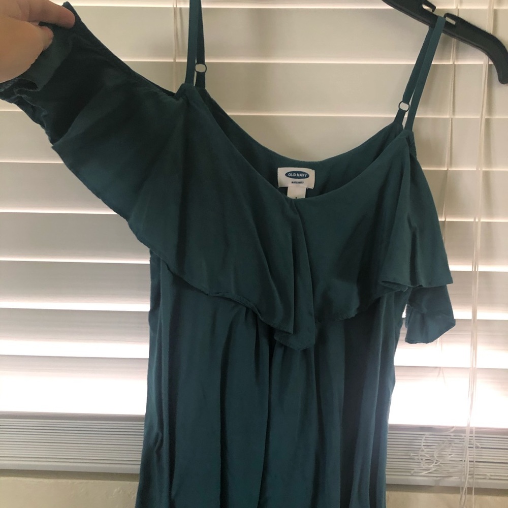 Maternity off the shoulder blouse